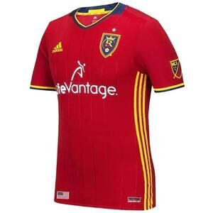 Adidas Real Salt Lake Primary Authentic Jersey Red Women’s Medium MLS Soccer NWT